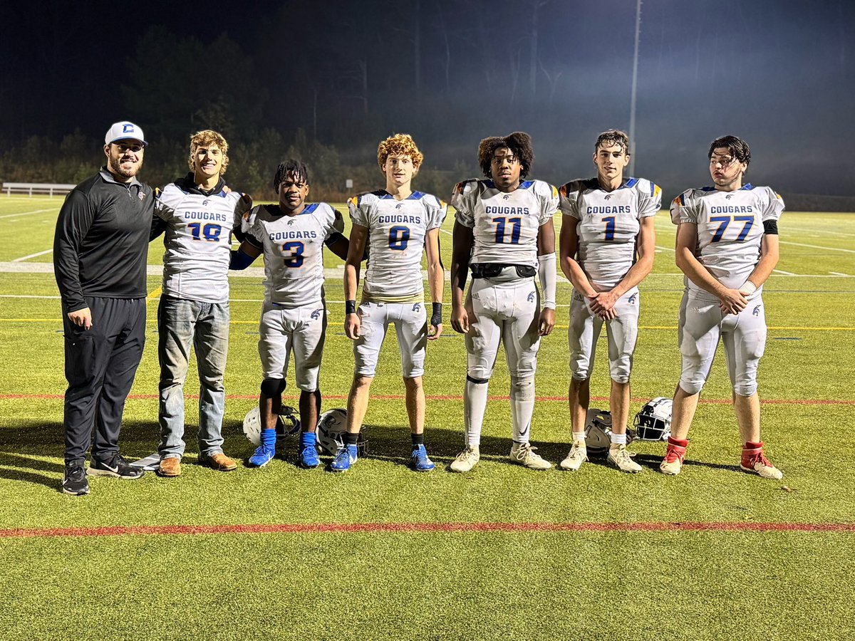 Incredibly proud of what these seniors did this season. From 1 win to five and a playoff appearance is huge. They bought in year one of a rebuild when they didn’t have to. Thankful for the foundation they set. Let’s keep #ClimbingTheMountain! Go Cougs!