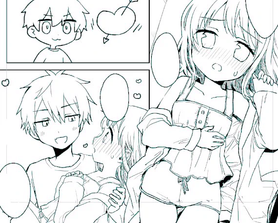 飛ユリ漫画の健全部分② 