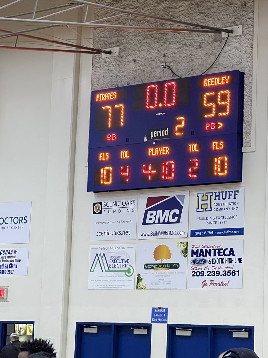 That's a wrap! Modesto Pirates defeat Reedley 77-59.