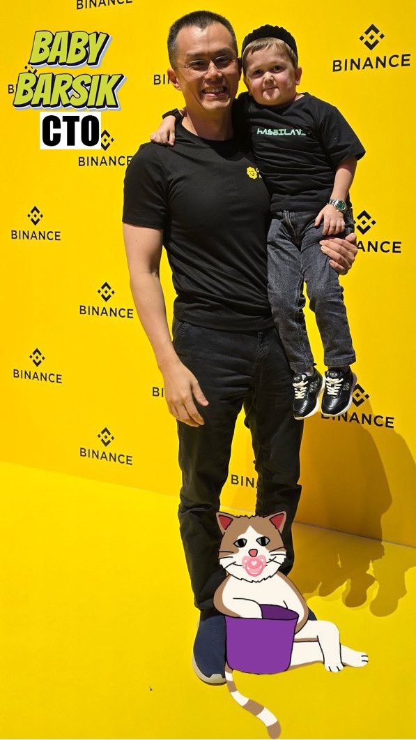 Babybarsikcto's tweet photo. #BABYBARSIK @cz_binance, @hasbulla https://t.co/2yExihNbo9