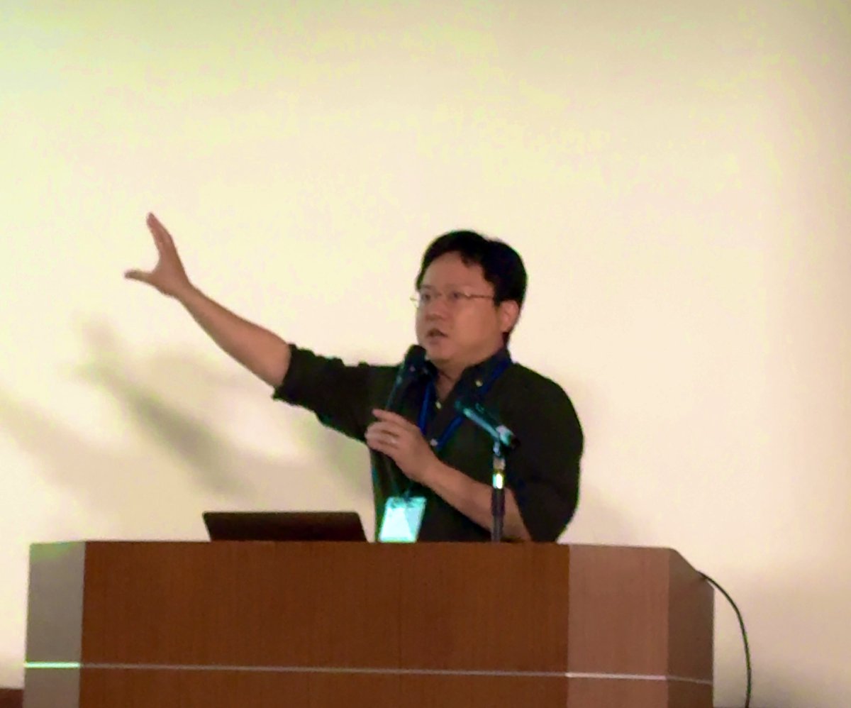 領域第1回リトリート@門司港、領域代表の菊地先生からの挨拶でスタートしました。３日間よろしくお願いします！