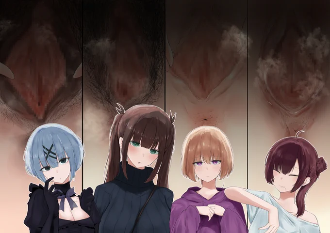 おま〇こ比べ 