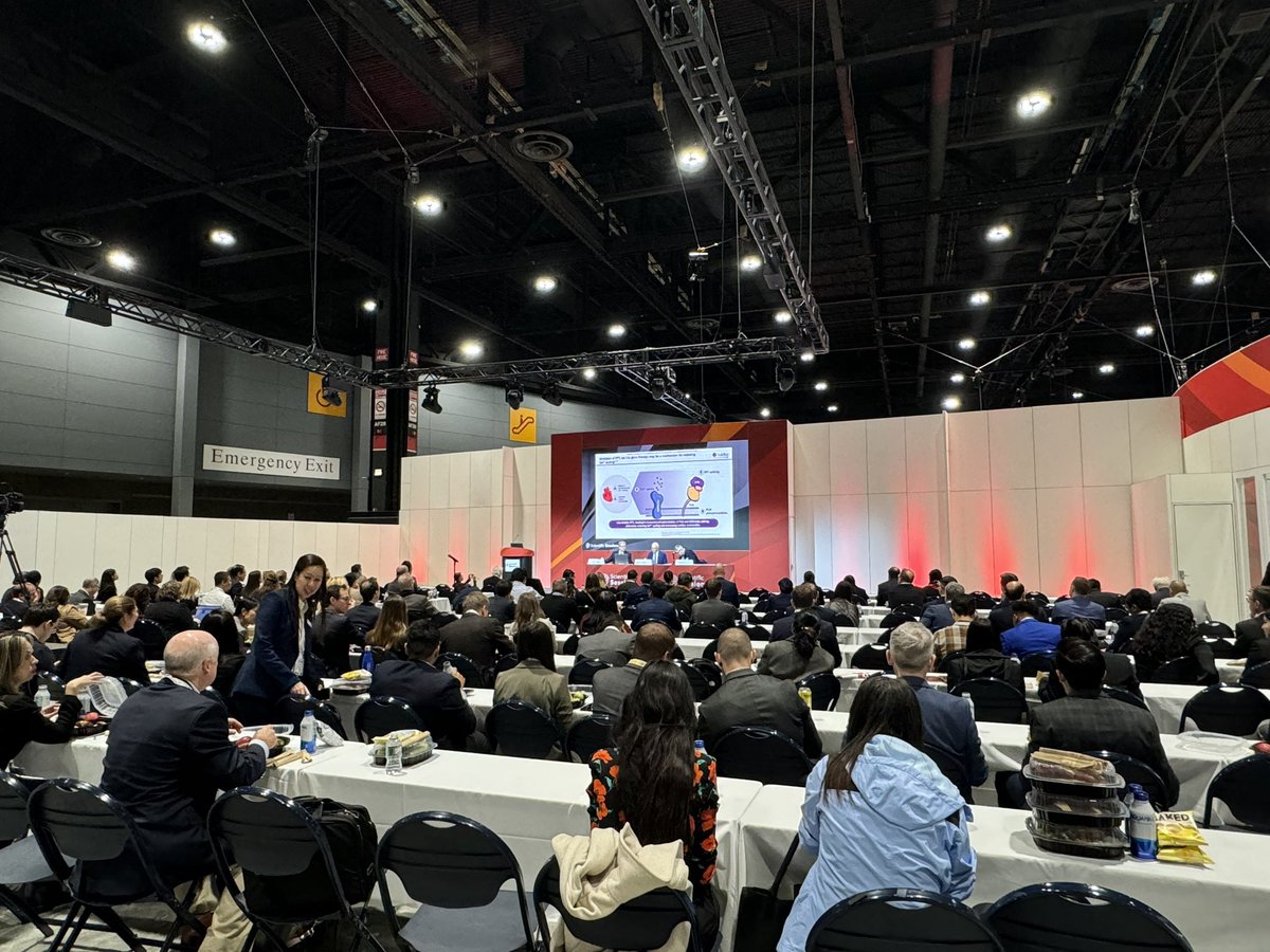 Learning studio 1 is filling up fast. Come grab a seat to learn more about #genetherapy in cardiovascular disease #aha24 @askbio
