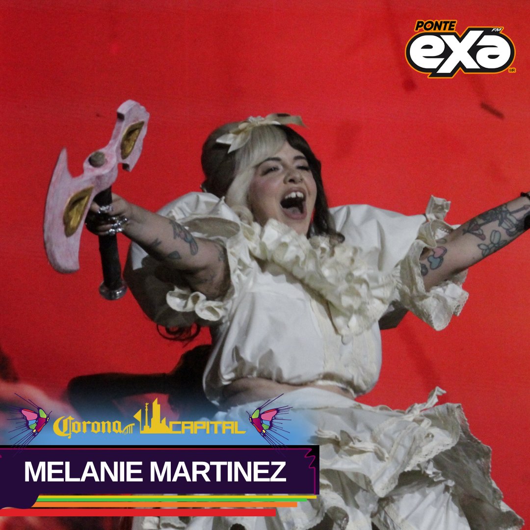 ExaFM's tweet photo. Cuando la voz se convierte en magia y el público en coro 🔥🎶 Así es como #MelanieMartinez llegó al #CCEnExa 😎🤩 https://t.co/9tYAvNvwwY