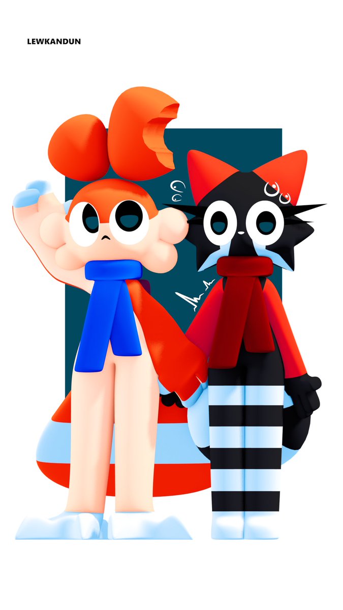 Tohomari &amp; Lizzie x4