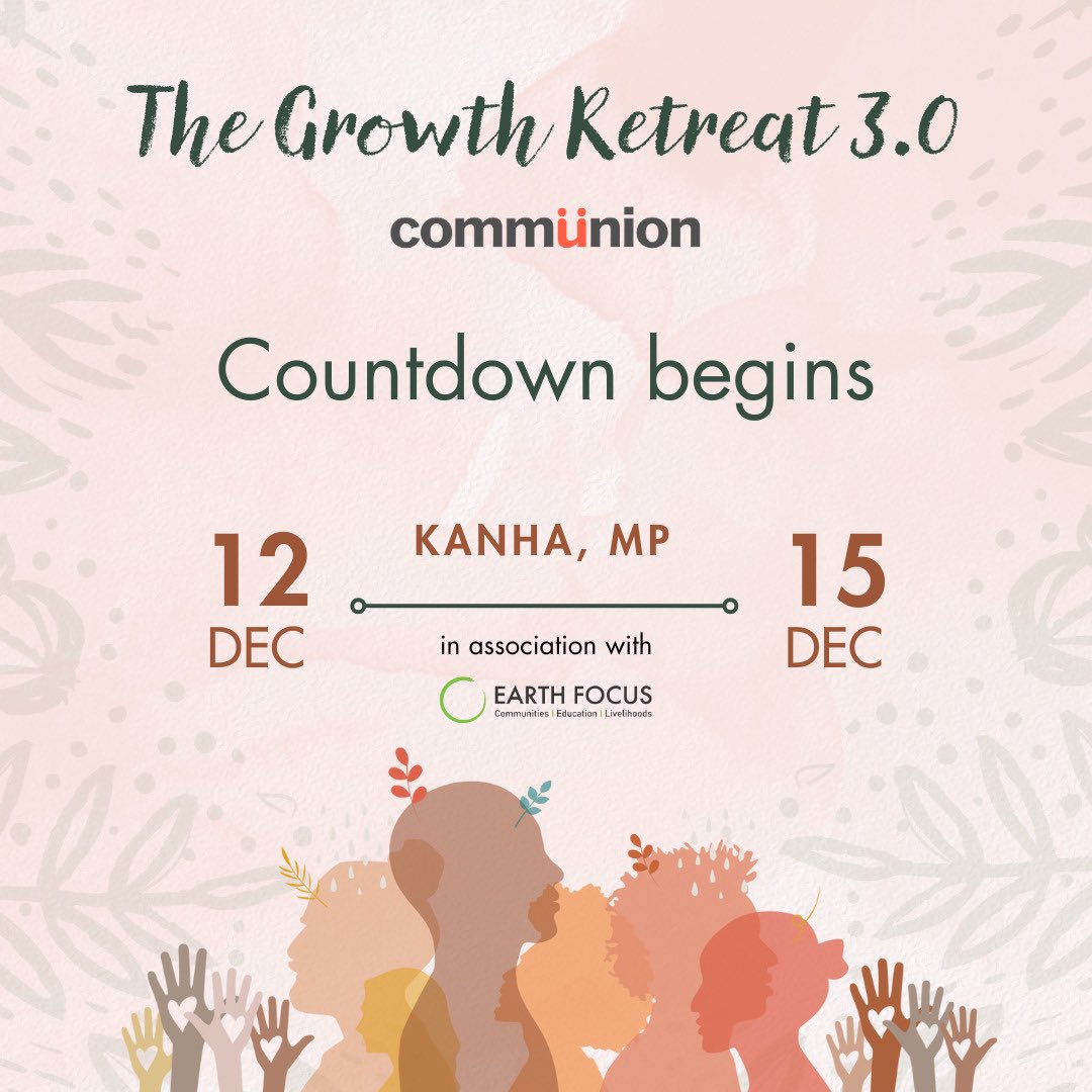 Less than a month to go for the annual growth retreat. Excellent line of speakers and great time to make new friends and meet old ones.