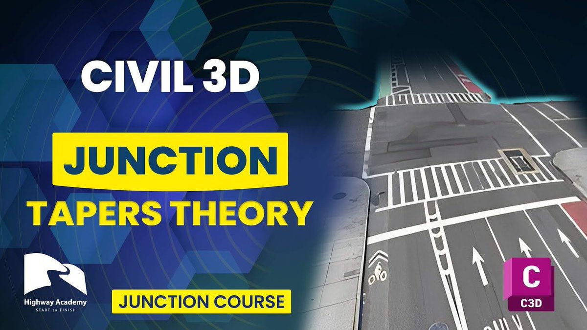 HighwayAcademy2's tweet image. 🚗🚦Junction Design Theory Alert: Let&apos;s talk about 29-tapers! These are the key elements in guiding drivers from the main lane to the auxiliary lane. 🛣️The latest video dives into the four types of tapers &amp;amp; their design considerations. #JunctionDesign #HighwayEngineering…