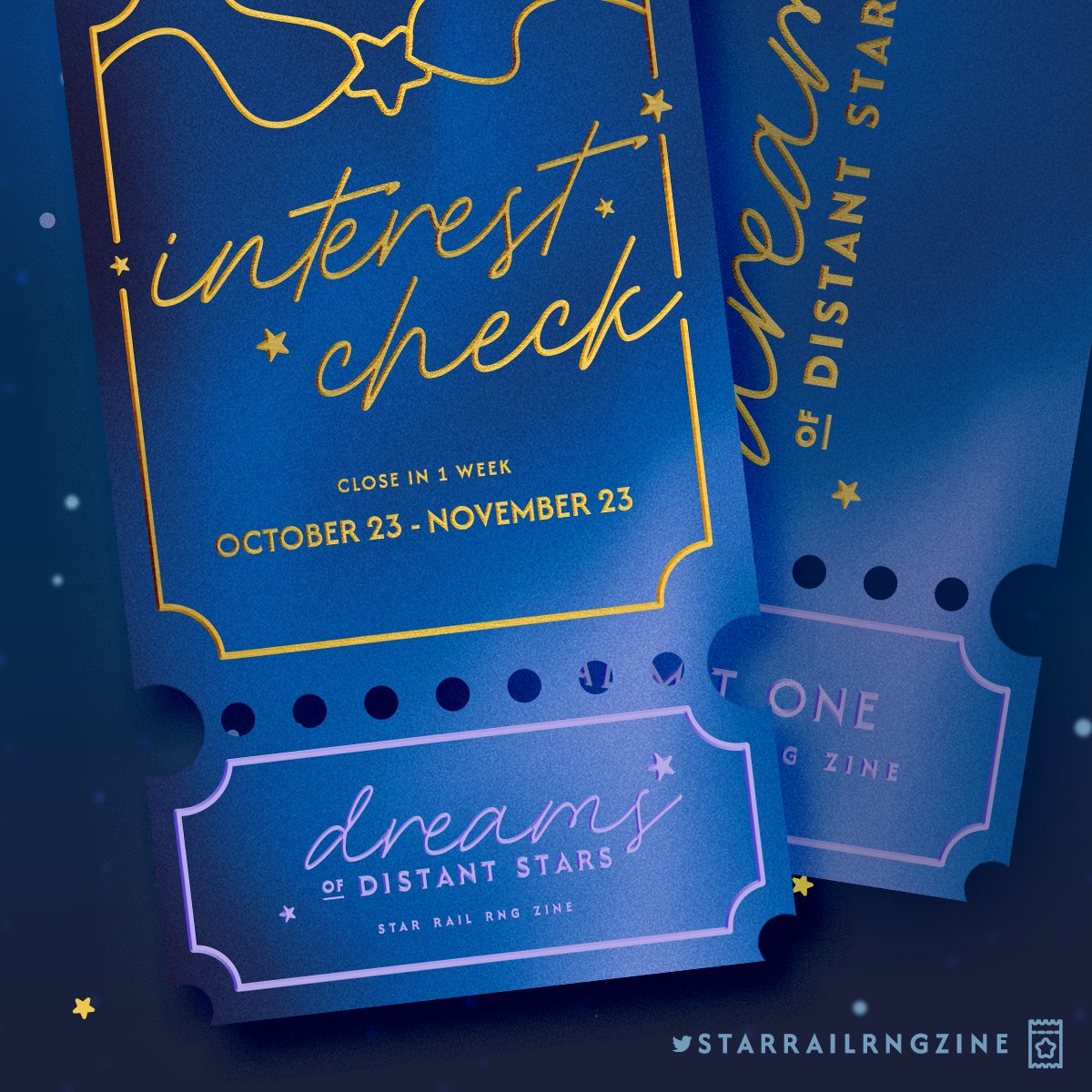 Golden Threads Of Time | A Star Rail RNG Zine 🌿 tweet media