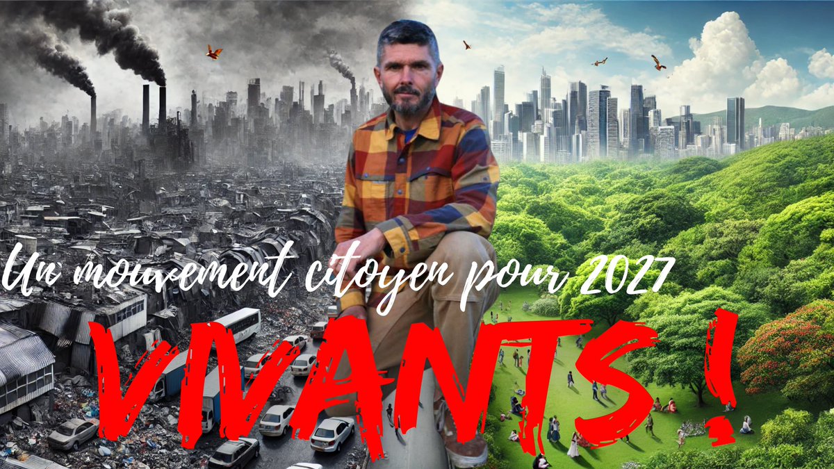 youtu.be/m7ujDac5FGE
Dans cette vidéo vibrante et pleine d'espoir, découvrez le projet "Vivants !", un mouvement politique inédit et audacieux au service de la vie, de la liberté, et de l'autonomie.  

Face à un système verrouillé, corrompu et déconnecté des réalités humaines,