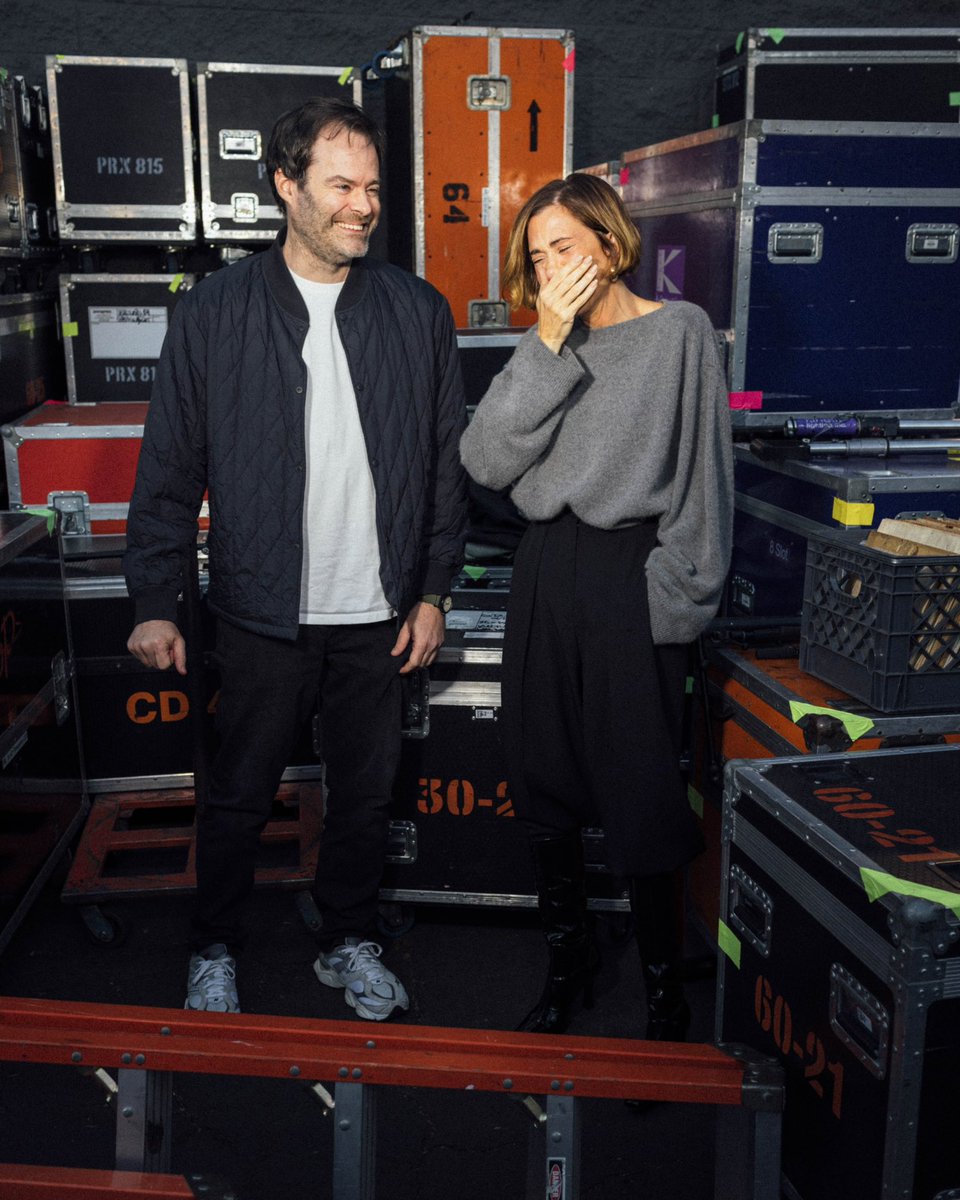 vulture's tweet photo. What do you think Bill Hader said to make Kristen Wiig laugh this hard? 🤣
Photo: @strangevictory_ https://t.co/anuLM509ol