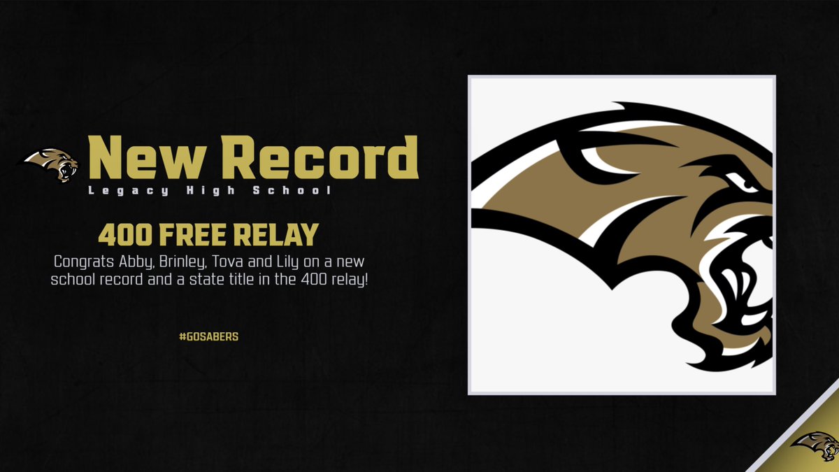 legacyswimming's tweet photo. School record alert and state champions alert! https://t.co/nUGrzUelez