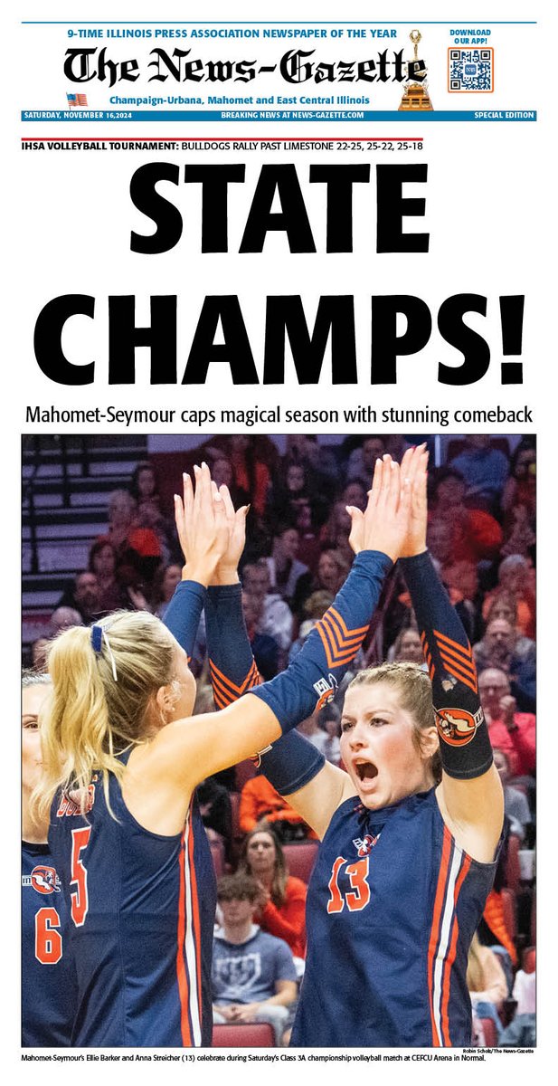 HOT OFF THE PRESS

<a href="/mshsathletics/">M-SHS Athletics</a> volleyball wins it all