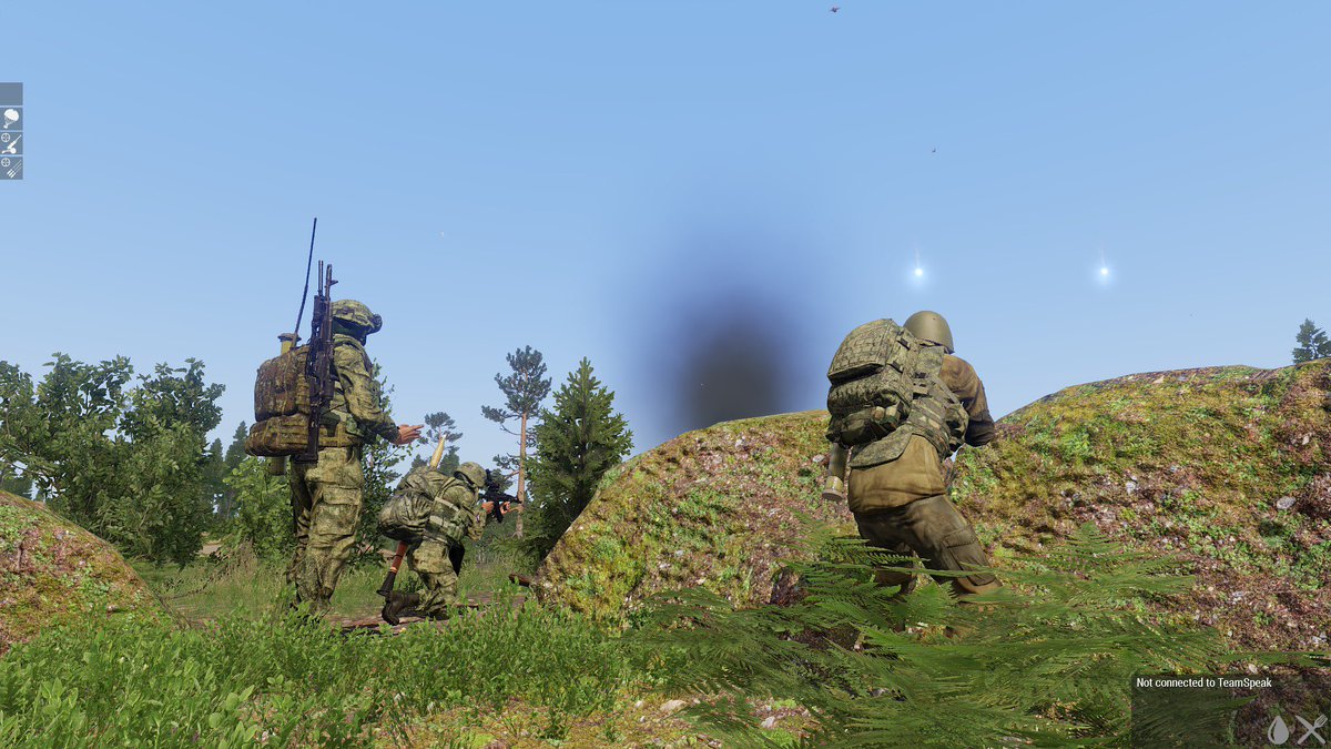 JPN_NEXT_SERVER's tweet photo. 土曜日coopでは敵車両から情報を奪取する任務に挑戦しました。
ヘリによる支援を使い、戦車を倒しながら
なんとか任務完了できました。
NEXTサーバーでは参加者を随時募集!
ご連絡をお待ちしております！
#NEXTserver #Arma3
たまにはこっち側もいいよね。
byりょうちゃん https://t.co/Z9hfn06NgM