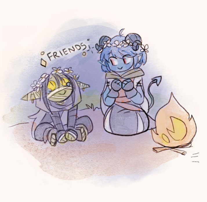 crayonblue03's tweet photo. Goblin doodles #MightyNein #criticalrolefanart #CriticalRole https://t.co/jsxxYEQZSQ