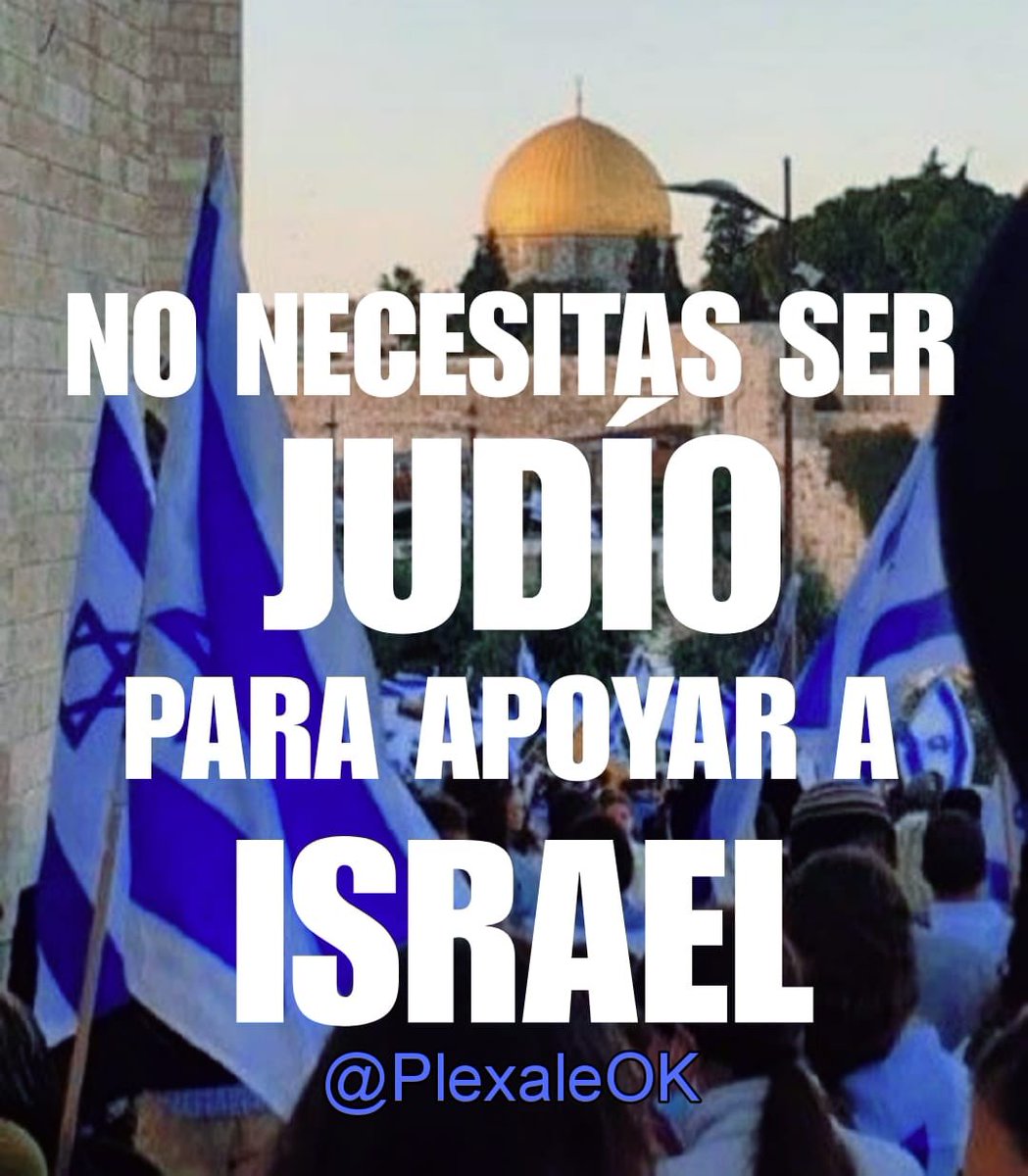 plexaleOK's tweet photo. 🇮🇱 Estoy convencido que hay más sionistas no judíos que sionistas judíos. 

Me ayudan a confirmarlo?