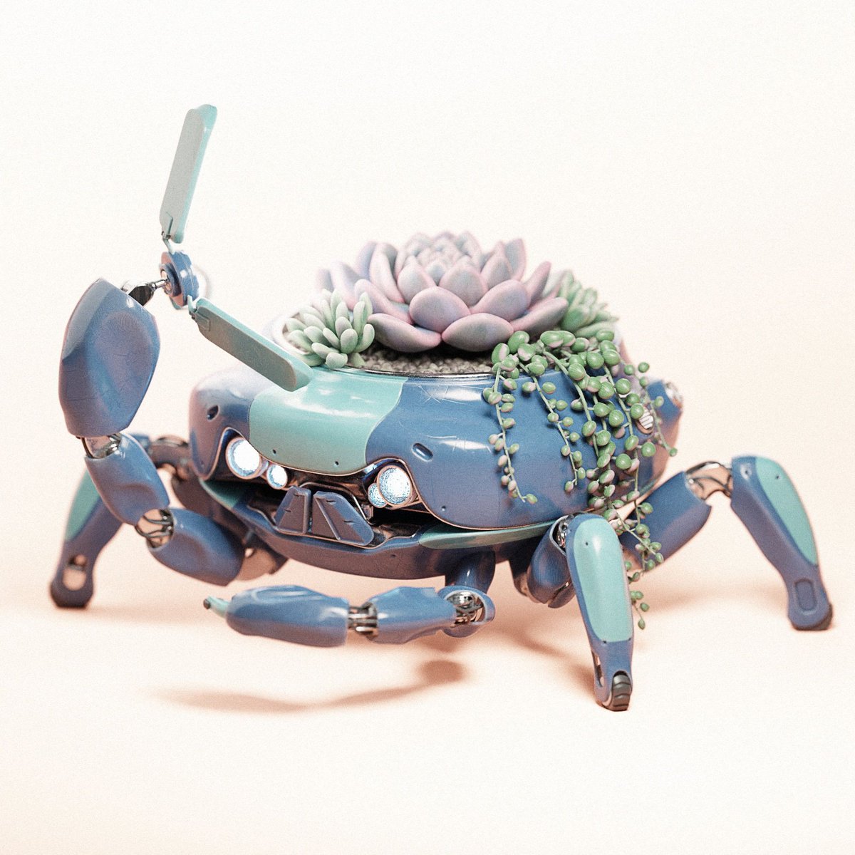 ArtFromRachel's tweet image. Robots #b3d
