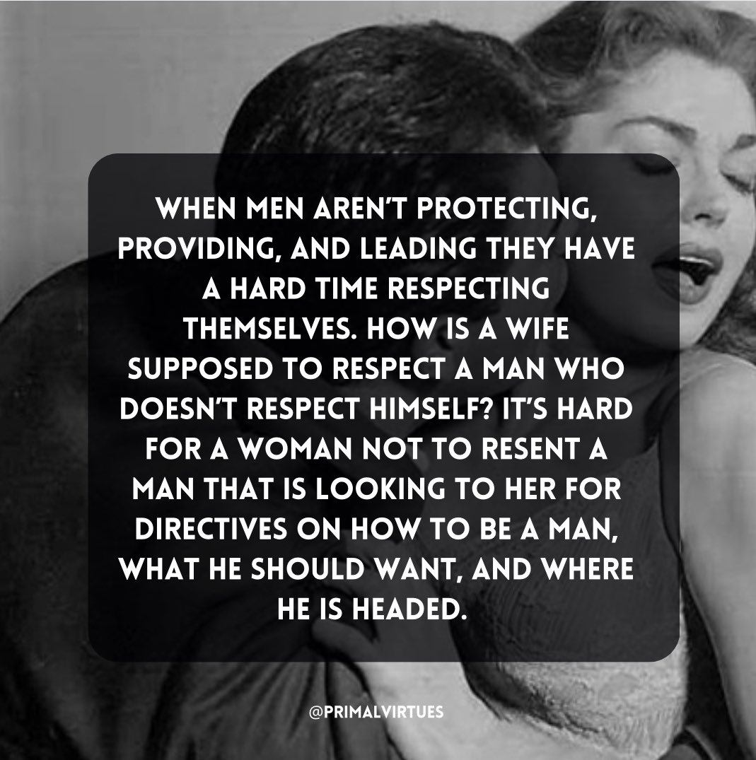 primalvirtues's tweet image. Time to lead bro.

Time to get in touch with what you want and where you’re going.

Without a vision you are heading no where.