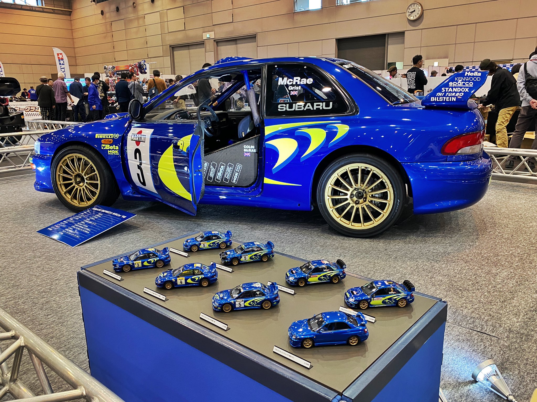 タミヤ1/10RC スバル555インプレッサ97 タミヤ1/10RC スバル555インプレッサ97 タミヤ 電動RCカー