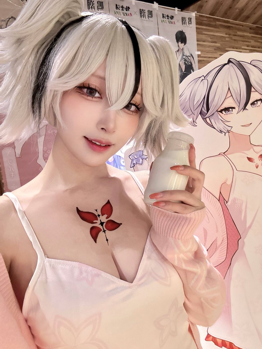 本日、鳴潮×極楽湯コラボ にて
ツバキのコスプレで1日店長をさせて頂きます！♨️

お待ちしております♡

#潮鳴り極楽の安らぎ
#鳴潮
@WW_JP_Official https://t.co/328e6BWV9v