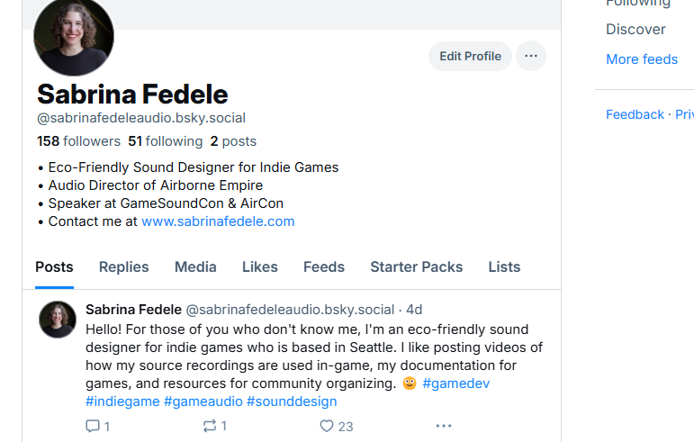 Sabrina Fedele (On BlueSky) tweet media