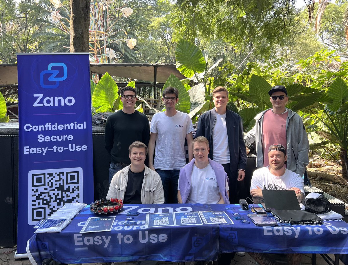 zoidberg (@_cryptozoidberg) on Twitter photo Thrilled to have been part of <a href="/monerotopia/">MoneroTopia</a> ! It was an absolute pleasure to gather <a href="/zano_project/">Zano</a> team in one place and connect with so many inspiring people.
<a href="/Thies__29/">Thies</a> <a href="/Mr_Kwibs/">Quinten (Mr. Kwibs) | Zano</a> <a href="/pavelravaga/">ravaga</a> <a href="/crypto_sowle/">crypto sowle</a> <a href="/Gonbat03/">Gonbatfire 🇦🇷</a> Thrilled to have been part of <a href="/monerotopia/">MoneroTopia</a> ! It was an absolute pleasure to gather <a href="/zano_project/">Zano</a> team in one place and connect with so many inspiring people.
<a href="/Thies__29/">Thies</a> <a href="/Mr_Kwibs/">Quinten (Mr. Kwibs) | Zano</a> <a href="/pavelravaga/">ravaga</a> <a href="/crypto_sowle/">crypto sowle</a> <a href="/Gonbat03/">Gonbatfire 🇦🇷</a>