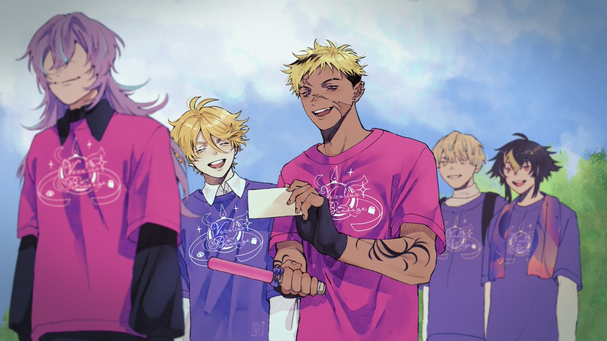 みんなお疲れ様！I  participated in  this  project
ぜひMVを見てくださいね٩( 'ω' )و
#zalillust #VezaliusBirthday2024