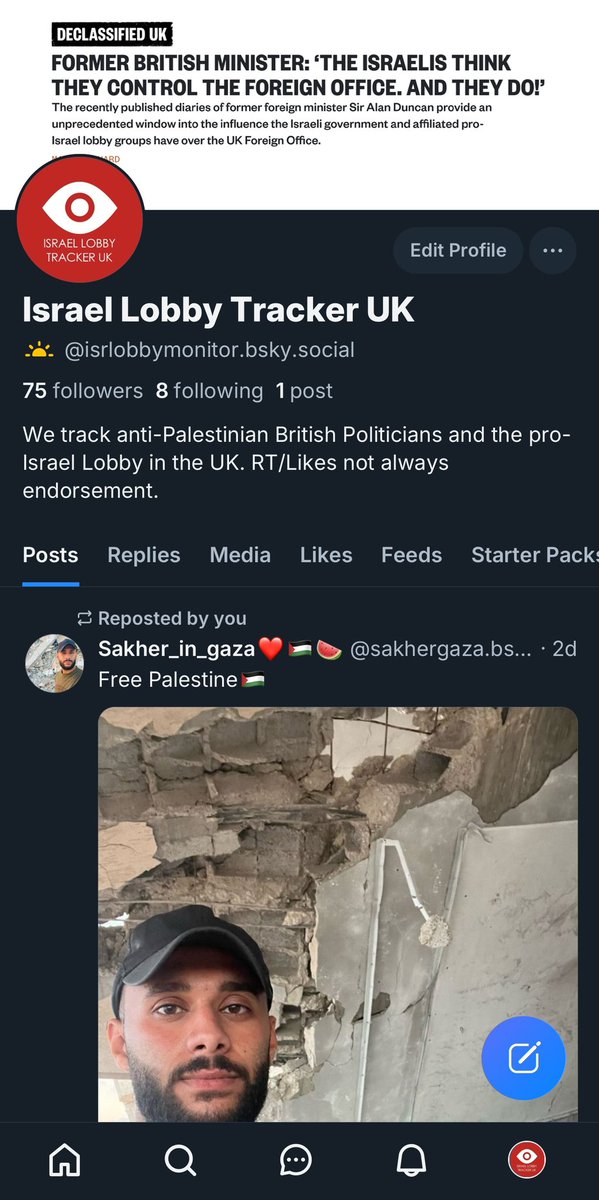 Israel Lobby Tracker UK tweet media