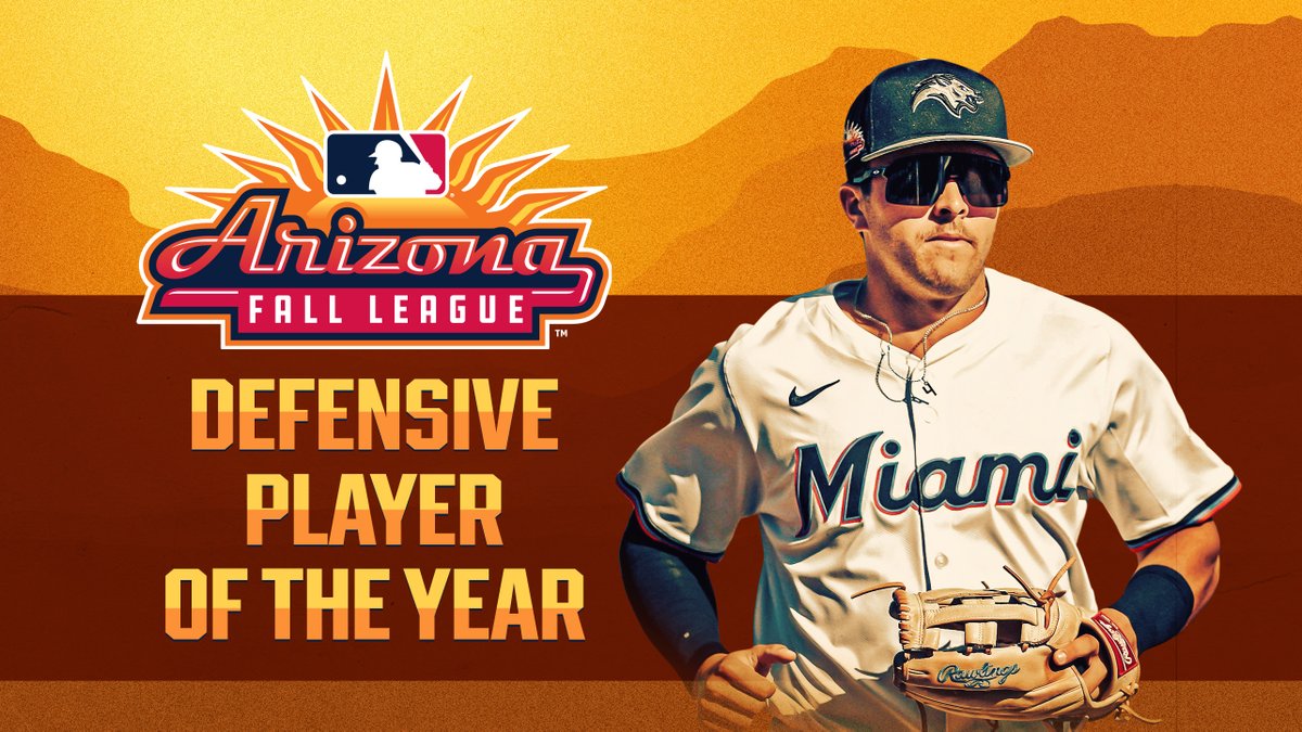 MiLB's tweet photo. Andrew Pintar flashed the leather all autumn!

The #Marlins’ No. 18 prospect is the Arizona Fall League Defensive Player of the Year: https://t.co/iIZ4ylfAmr https://t.co/Fshoho1cbi