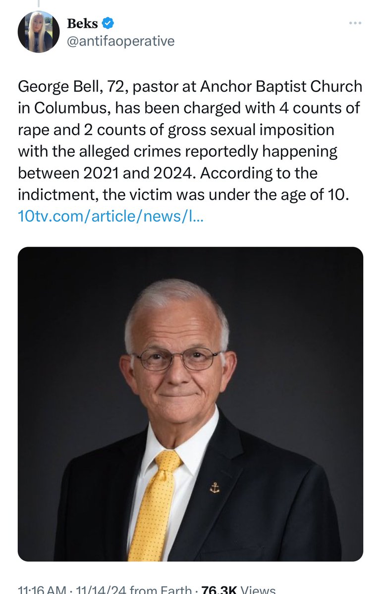 ced25's tweet photo. @RepCohen White Christian nationists are been silent on child sexual abuse for years. Blame the victim, plead for forgiveness &amp; groom another minor. Check out @beks to see how many of these predators are from religious orgs. George here is a pastor, many are youth ministers/teachers https://t.co/6ooXBlqOLC