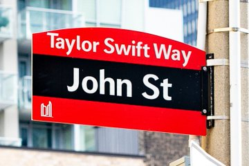 Help Toronto's Daily Bread Food Bank raise money.  Bid on 22 Taylor Swift street signs. dailybread.ca/taylorswiftway #LdnOnt #MiddlesexCounty #OxfordCounty #ElginCounty #StThomas #sttont #stthomasproud #lambtonshores #grandbend #StThomasOn #scarbTO #princeedwardcounty #yorkregion