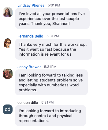ShannonOlsonEd's tweet photo. A big thank you to the more than 250 participants who joined me live for my @MakeMathMoments session on a Saturday evening!
 
You can still register to view the replay here:
https://t.co/ai4nYmOJ3Q

#mathchat #edchat #mathschat #elementarymath #mathrepresentations #MMMSummit2024 https://t.co/kOxVPrgoWl