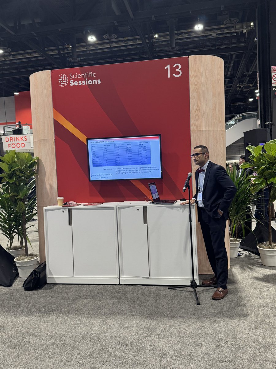 ZAALTai's tweet image. Honored to have presented our research on gender disparities in CABG outcomes at #AHA24, representing @AuroraCVFellows . Grateful for the opportunity to share insights and engage in meaningful discussions. Let’s continue striving for equitable care in cardiology!