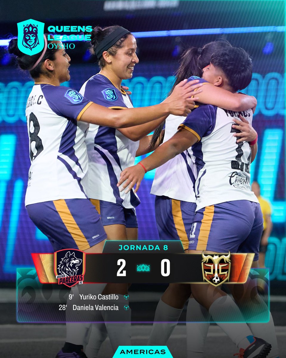 🐺 <a href="/ParcerxsFC/">Atlético Parceros FC 🐺</a> 2 - 0 <a href="/PelucheFemenil/">Peluche Caligari Femenil</a> 🤼‍♀️

#QueensLeague #Oysho