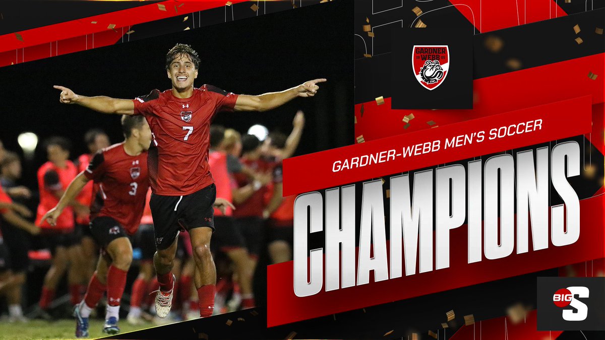 ‘DAWGS ARE CHAMPIONS‼️‼️

For the first time since joining the Big South, the Runnin’ Bulldogs have been crowned tournament champions!! Gardner-Webb will now await its opponent in the NCAA Tournament. The selection show will take place Monday at 1 pm. 

#SkoDawgs🦴