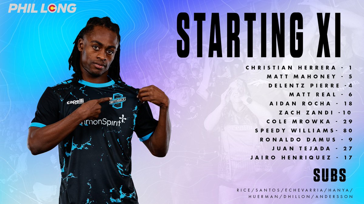 SwitchbacksFC's tweet photo. Your Starting XI

#allforthesprings #switchbacksfc https://t.co/nyU4mMrMi4