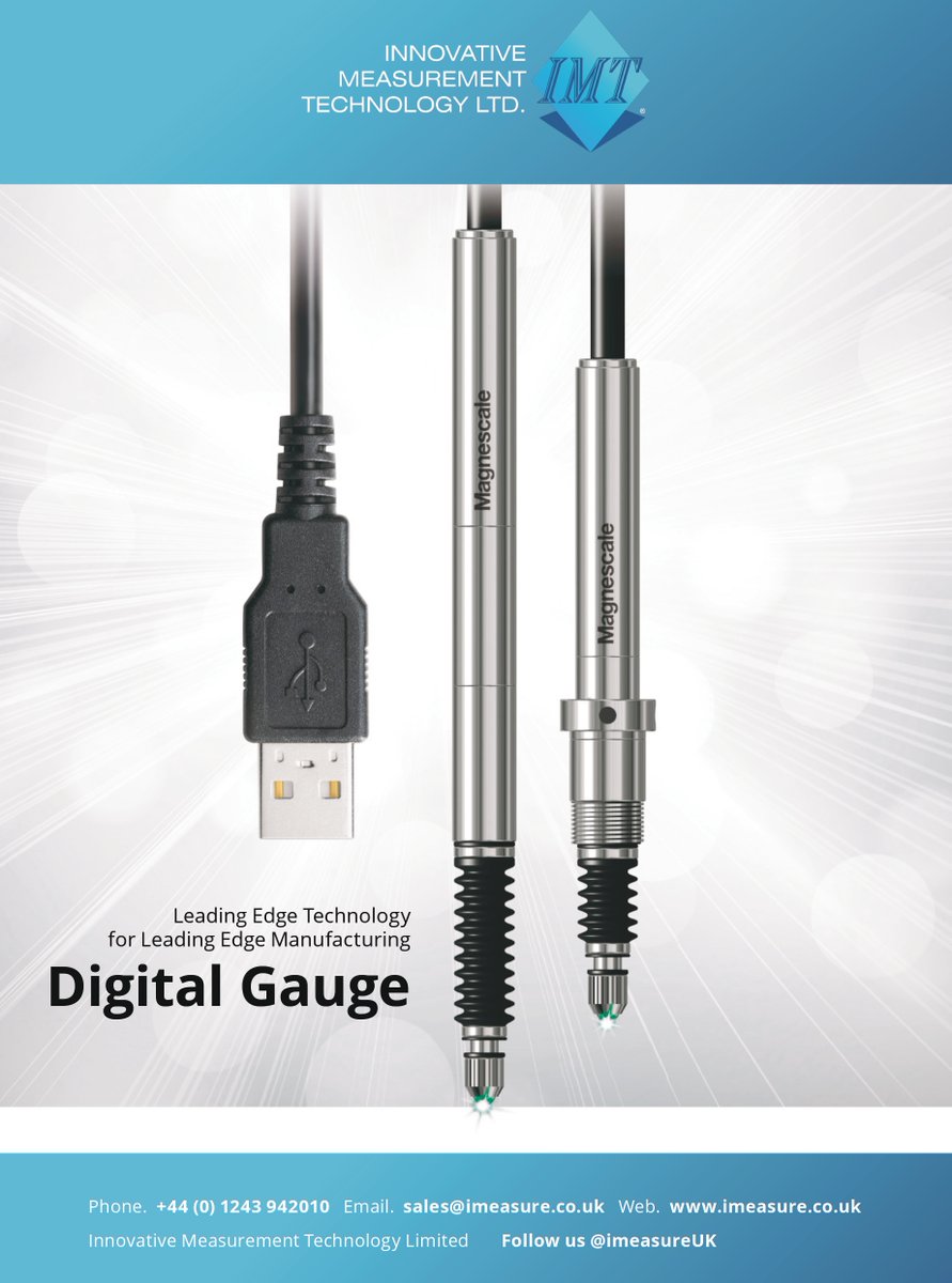 imeasureUK's tweet photo. Magnescale Digital Gauge

Magnescale Digital Gauges feature high resolution and high accuracy, along with environmental, shock and vibration resistance that are a unique feature to our magnetic detecting principle.

#IMT #DigitalGauge #measurement https://t.co/mab1SxEosS
