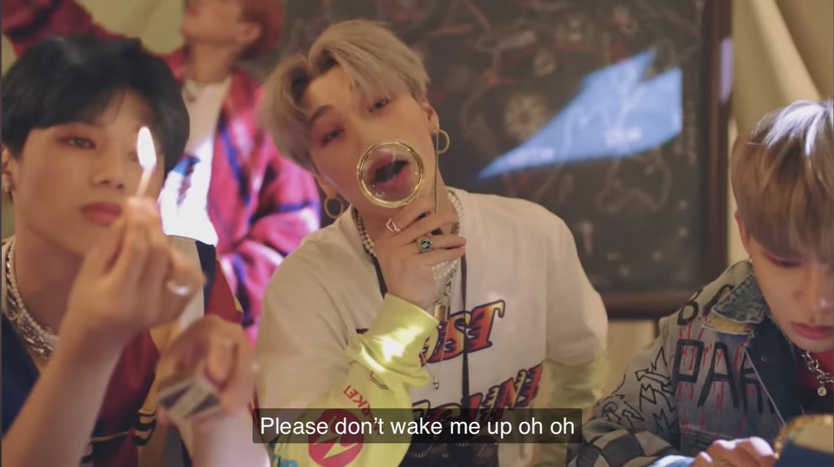 sanionrings's tweet photo. Wait wait wait… With this comeback’s diary entry. Could Wooyoung triggering Sopro with his wish for his members passion back have started Treasure era? Is that why he acts so sus in earlier mvs??

#ATEEZ #GOLDENHOUR_Part2 #ateezcomeback #ATEEZ_IceOnMyTeeth #ateezlore #wooyoung https://t.co/BOzUsVPowP