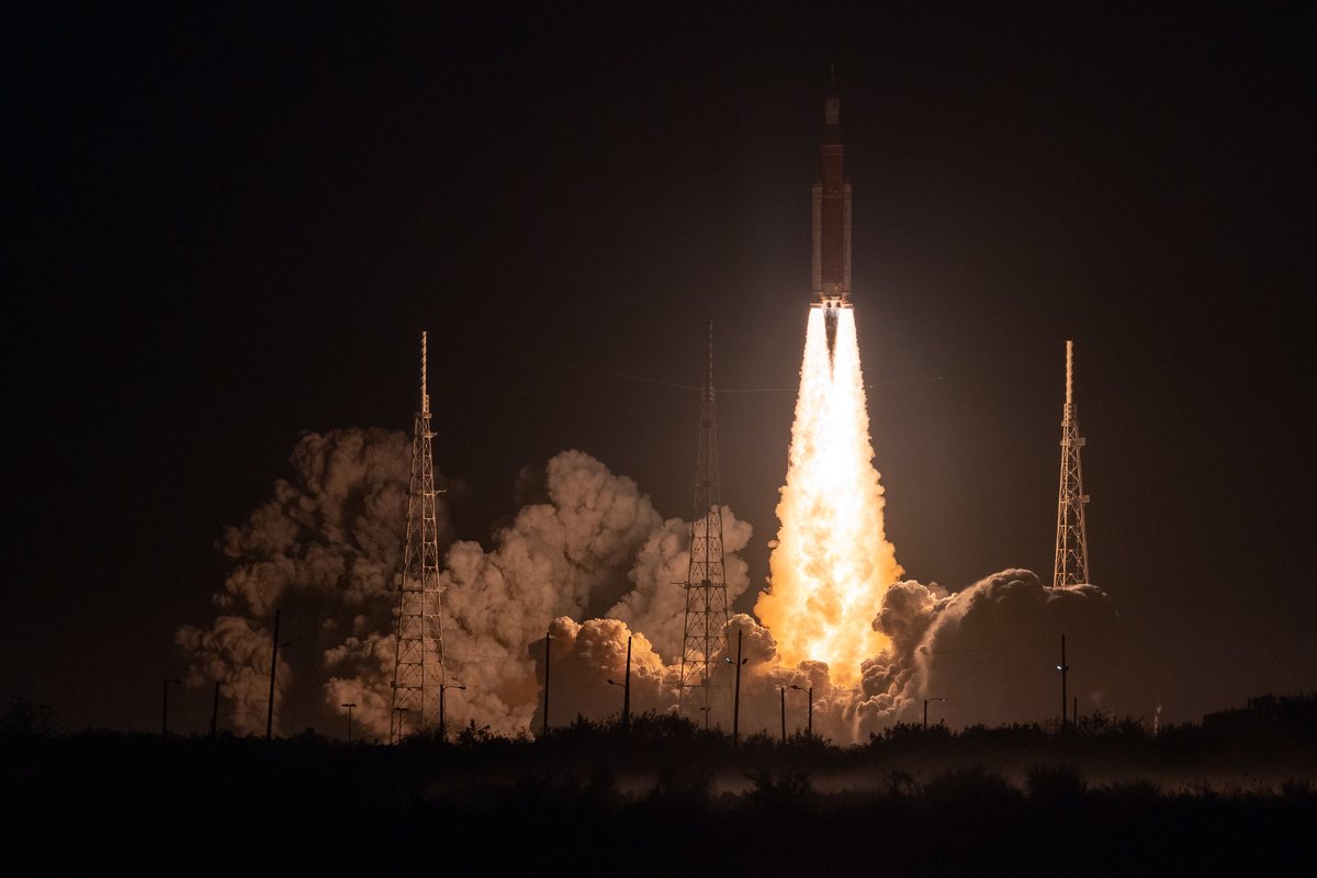 two year anniversary of a loud and bright night on the space coast of Florida.