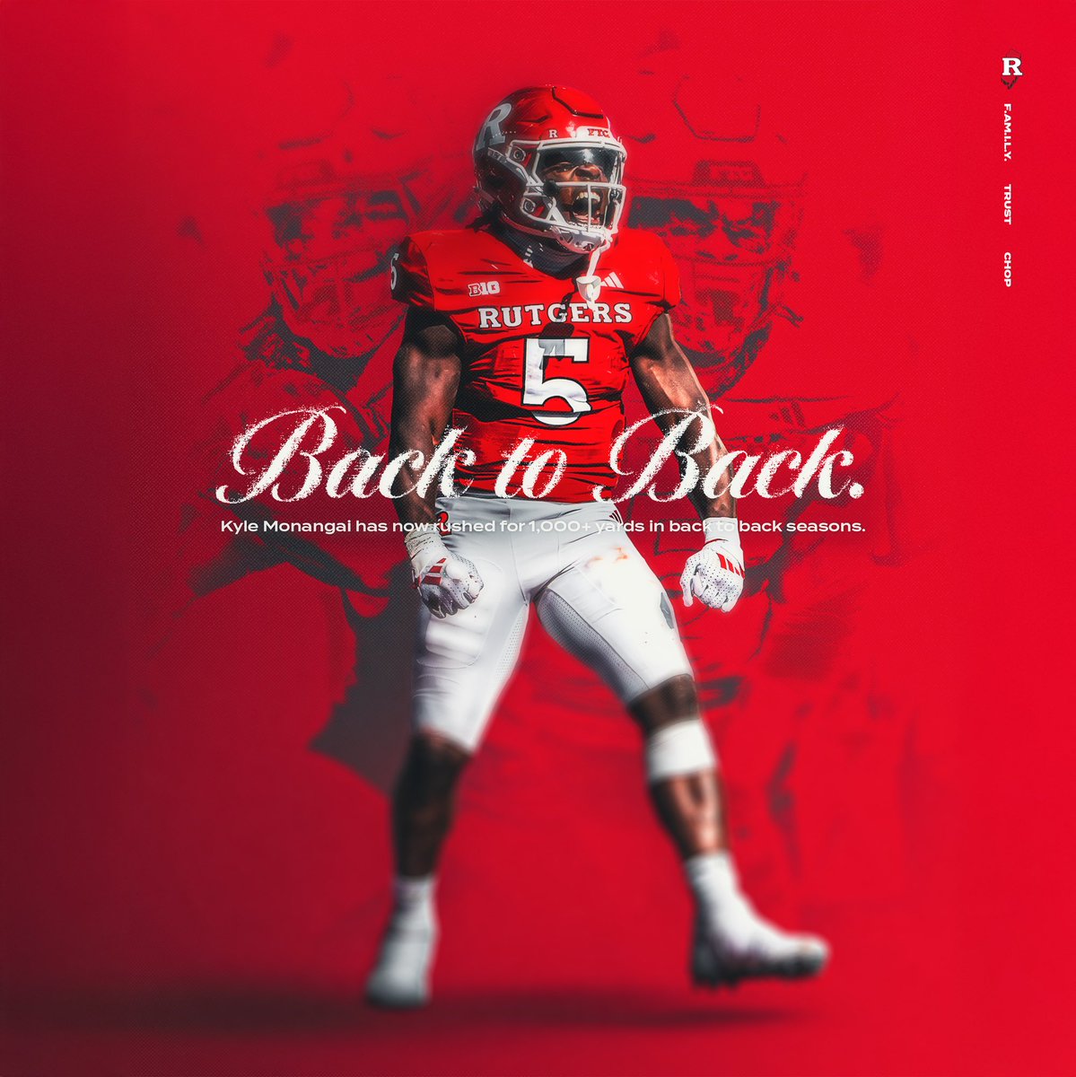 Rutgers Football 🪓 (@rfootball) on Twitter photo Kyle Monangai has now rushed for 1,000 yards.
He becomes the first Scarlet Knight to do so in back-to-back seasons since Ray Rice.
<a href="/kylemonangai/">Kyle Monangai</a> | #CHOP Kyle Monangai has now rushed for 1,000 yards.
He becomes the first Scarlet Knight to do so in back-to-back seasons since Ray Rice.
<a href="/kylemonangai/">Kyle Monangai</a> | #CHOP
