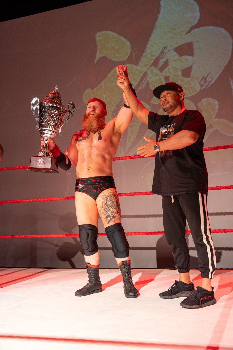 BonzaJack's tweet photo. I win.
Inaugural New Japan Tamashii Oceania cup tournament. Rogue Army takeover continues.
#RogueArmy #BulletClub #JackBonza #Prowrestler #NJPW @NJTamashii @njpwglobal @njpwworld https://t.co/hh66JT6S63