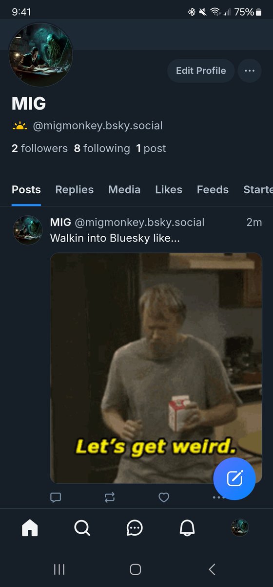 MigMonkey77's tweet image. Signed up today, 1st follower was a nasty bot I&apos;m assuming. Followed me 5 days before I signed up.. lol anyway