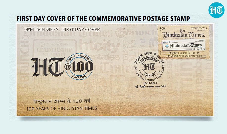 #HTLS2024 | A stamp to celebrate HT's century-old legacy 

Prime Minister <a href="/narendramodi/">Narendra Modi</a> unveiled a commemorative postage stamp that celebrates the century-old legacy of #India's foremost nationalistic newspaper. 

Here's a look at its features 🔗epaper.hindustantimes.com