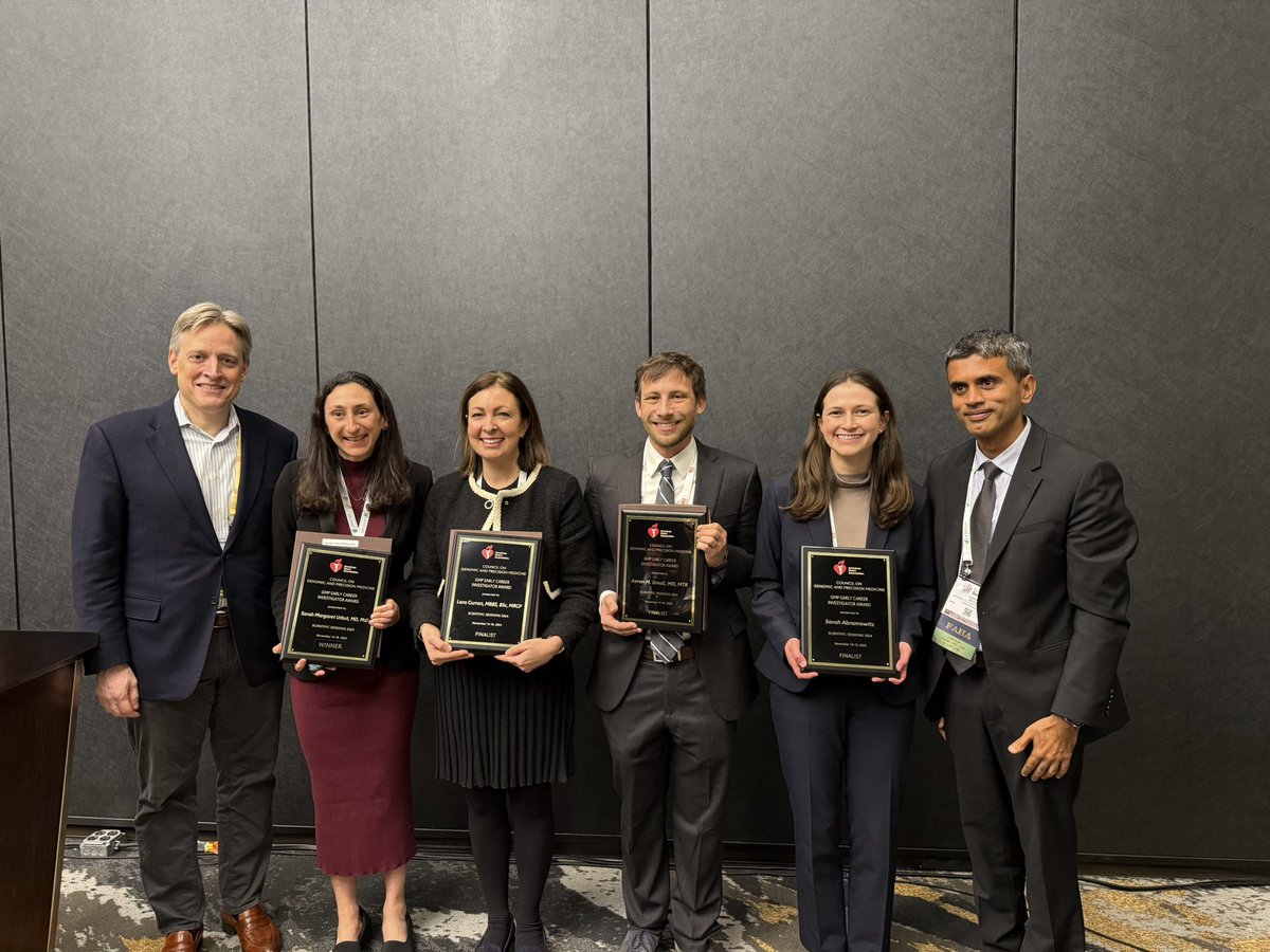 Dr Ari Horton (@heartfulpaeds) on Twitter photo A massive congratulations to Sarah Urbut <a href="/tigerstatdoc/">Sarah Urbut</a> on a stellar presentation and a well deserved win in an incredible cohort for the ECC GPM Early Career Investigator Award Prize… A massive congratulations to Sarah Urbut <a href="/tigerstatdoc/">Sarah Urbut</a> on a stellar presentation and a well deserved win in an incredible cohort for the ECC GPM Early Career Investigator Award Prize…