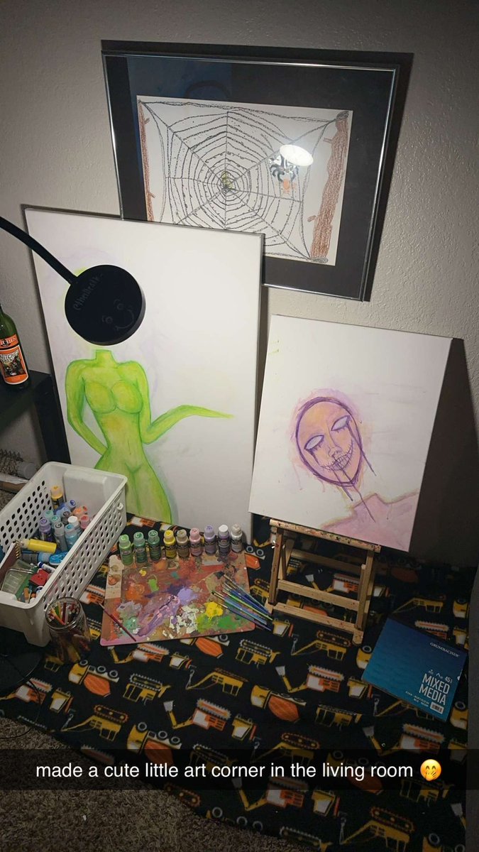 theillestk_'s tweet photo. painting is my peace and rough drafts look insane but i promise i have a plan… just not sure how to execute it.. 🤣 https://t.co/FAxDgqCaMP