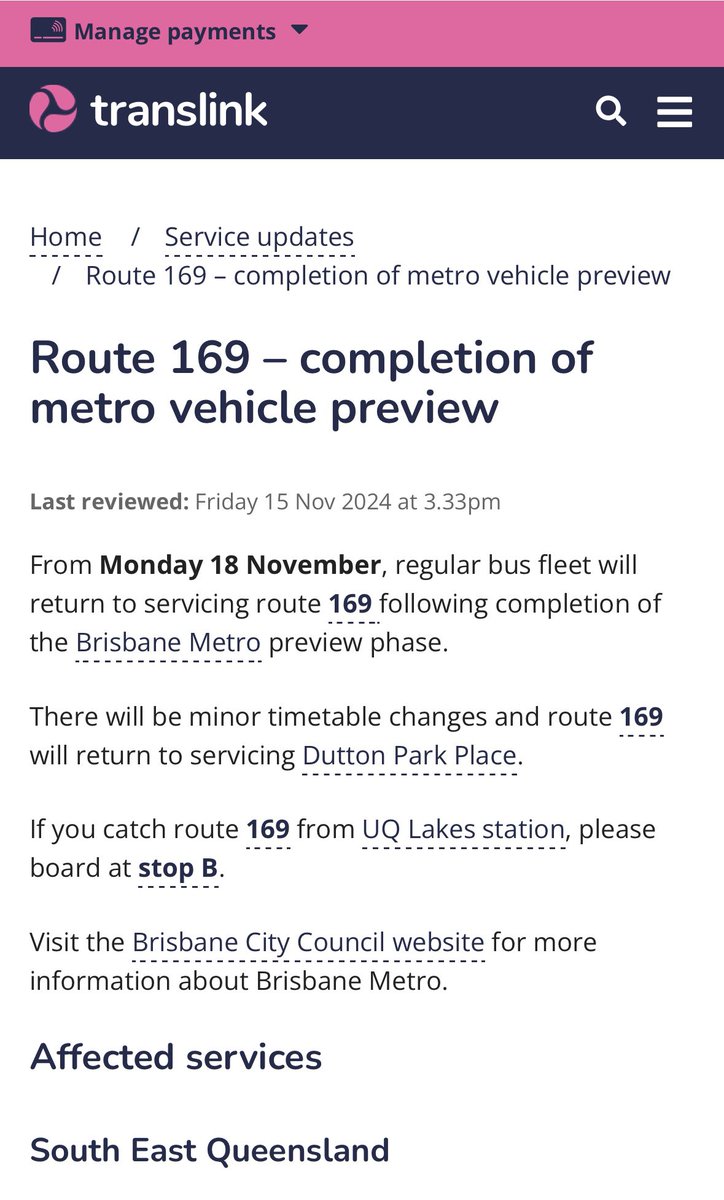 Sooooooo. The metro buses started to much fanfare, a party the LNP threw which cost ratepayers $45 a head and now it’s already being mothballed 🤔