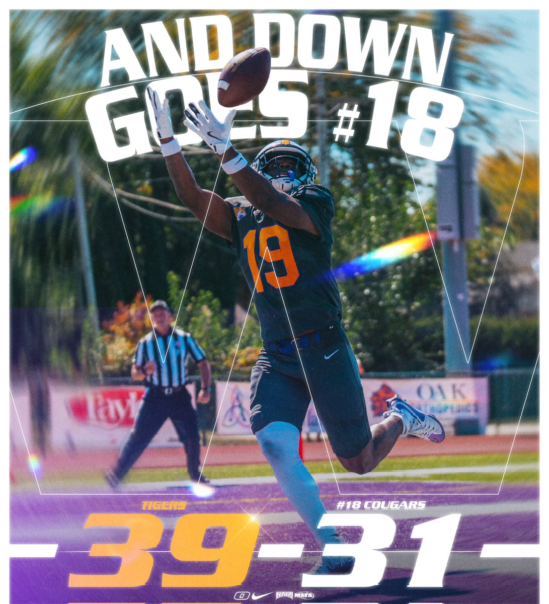 THE STREAK WERE SPECIAL TODAY! 💪🐅
-
#BEATSaintFrancis 
#HateAverageBeGREAT #WinTheWest #FearTheStreak #TheTigerWay #R837