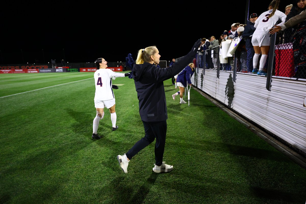 UConnWSOC's tweet photo. What a turnout from Husky Nation in Piscataway!

Felt like Morrone South!! #TogetherWeRise https://t.co/s3fKqbyTBF