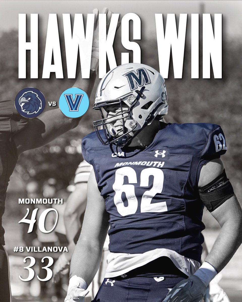 Coach Robertson (@jimrobertsonqb) on Twitter photo Great TEAM win. FOR THE ROOM.
Oneโs success is Allโs success.
<a href="/derekr1212/">Derek Robertson</a> <a href="/frankie7savino/">Frankie Savino</a> <a href="/Zhios_7/">Zack Hios</a> <a href="/frankieweaverr/">Frankie Weaver</a> <a href="/JaggerMatera9/">Jagger Matera</a> <a href="/robbiecarcich11/">Robbie Carcich</a>
<a href="/MUHawksFB/">Monmouth Football</a>
#FastFiveStar #ForTheRoom #FlyHawks Great TEAM win. FOR THE ROOM.
Oneโs success is Allโs success.
<a href="/derekr1212/">Derek Robertson</a> <a href="/frankie7savino/">Frankie Savino</a> <a href="/Zhios_7/">Zack Hios</a> <a href="/frankieweaverr/">Frankie Weaver</a> <a href="/JaggerMatera9/">Jagger Matera</a> <a href="/robbiecarcich11/">Robbie Carcich</a>
<a href="/MUHawksFB/">Monmouth Football</a>
#FastFiveStar #ForTheRoom #FlyHawks