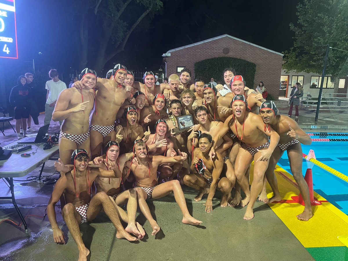 Congratulations to Sacred Heart Prep for winning the CCS Boys Water Polo Open Division Championship over Saint Francis HS 10-9.