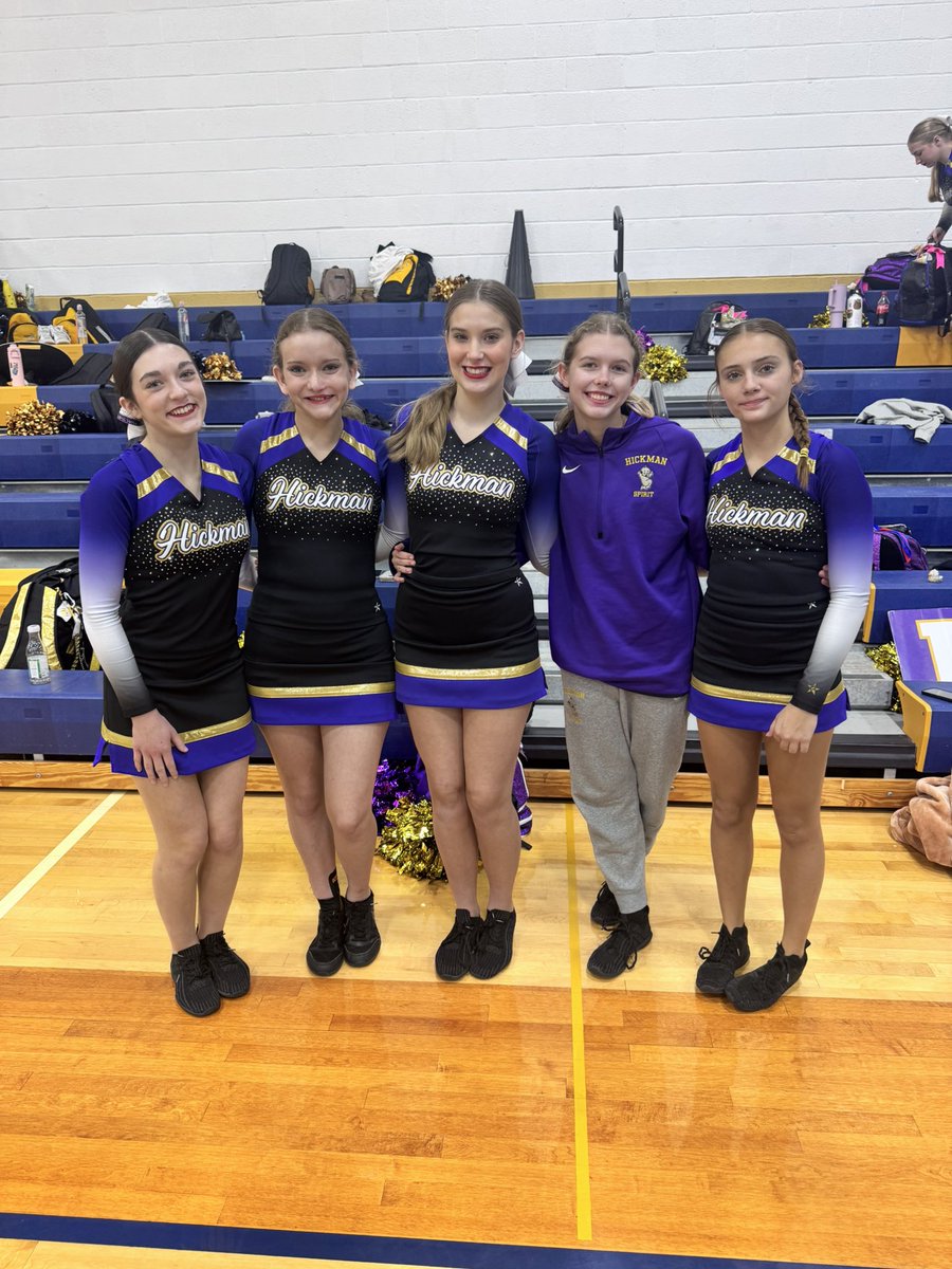SO proud of these kids and the performance they put on the floor today! 💜📣💛

Congratulations to our All Conference Team Members!

3rd Team All-Conference
Reagan Lyman

Honorable Mention
Madeline Huggans 
Isabella Peterson
Josey Sadewhite
Audra Willis